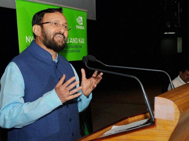 The Centre is planning to give autonomy to “good” universities and make them ‘innovation hubs’ while impose heavy regulation on “non-performing” institutes, Union HRD Minister Prakash Javadekar said on Monday.(PTI file) The Centre is planning to give autonomy to “good” universities and make them ‘innovation hubs’ while impose heavy regulation on “non-performing” institutes, Union HRD Minister Prakash Javadekar said on Monday.(PTI file)