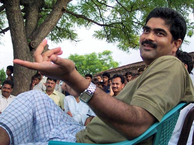 A file photo of RJD MP Mohammad Shahabuddin,who was recently granted bail by a Bihar court.(PTI)