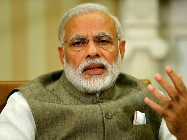 In this file photo, Prime Minister Narendra Modi delivers remarks to reporters after meeting with US President Barack Obama in the Oval Office at the White House in Washington in June.(Reuters) In this file photo, Prime Minister Narendra Modi delivers remarks to reporters after meeting with US President Barack Obama in the Oval Office at the White House in Washington in June.(Reuters)
