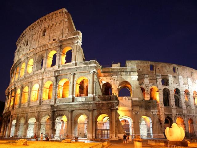 The Colosseum in Rome, Italy.(Wikimedia)