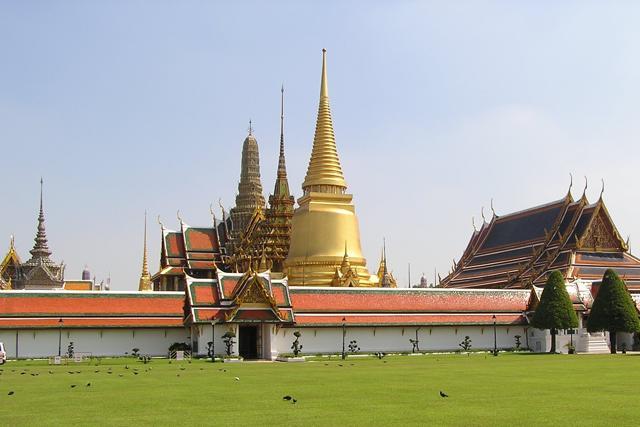 The Grand Palace in Bangkok is a major tourist attraction. (Wikipedia) The Grand Palace in Bangkok is a major tourist attraction. (Wikipedia)