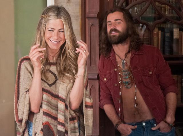 Justin Theroux and Jennifer Aniston in Wanderlust. Justin Theroux and Jennifer Aniston in Wanderlust.
