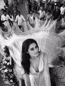 Nargis Fakhri during a photoshoot for Banjo. Nargis Fakhri during a photoshoot for Banjo.