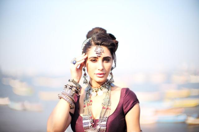 Nargis posed during the shoot of Udanchoo, a song from Banjo. Nargis posed during the shoot of Udanchoo, a song from Banjo.