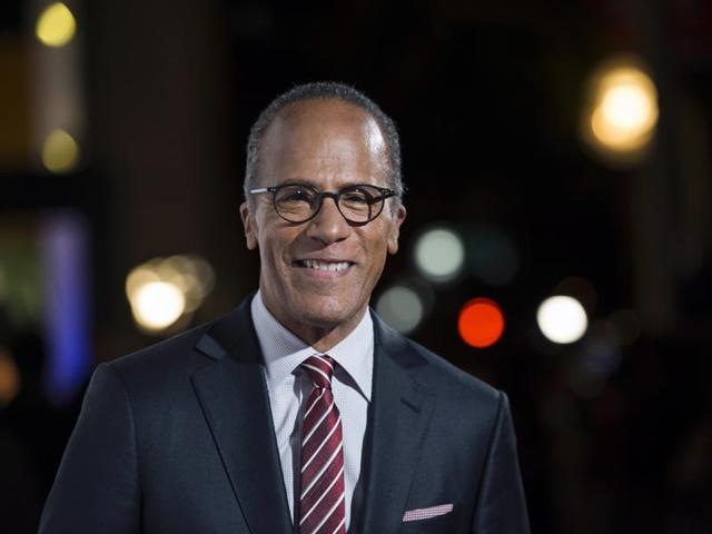 NBC Nightly News anchor Lester Holt will moderate the first scheduled presidential debate on September 26.(AP File Photo)