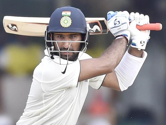 Batting at what is arguably the most important position in a Test lineup, Pujara’s form will be key to India’s success in their bumper 13-Test home season.(Reuters) Batting at what is arguably the most important position in a Test lineup, Pujara’s form will be key to India’s success in their bumper 13-Test home season.(Reuters)
