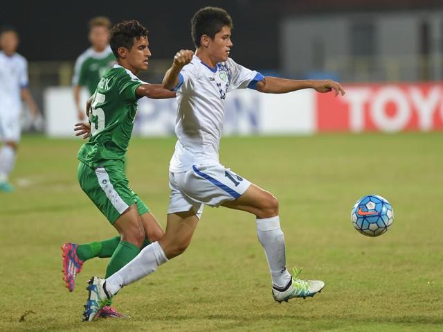 A media release from the organisers of the Asian under-16 football championships said that the competition has so far been free of age-fudging.(HT Photo) A media release from the organisers of the Asian under-16 football championships said that the competition has so far been free of age-fudging.(HT Photo)
