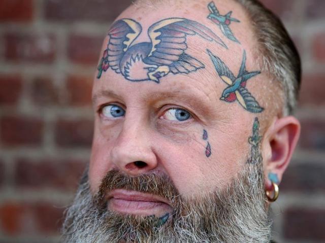 And so does this one. Birds are apparently really popular among tattoo enthusiasts. (REUTERS) And so does this one. Birds are apparently really popular among tattoo enthusiasts. (REUTERS)