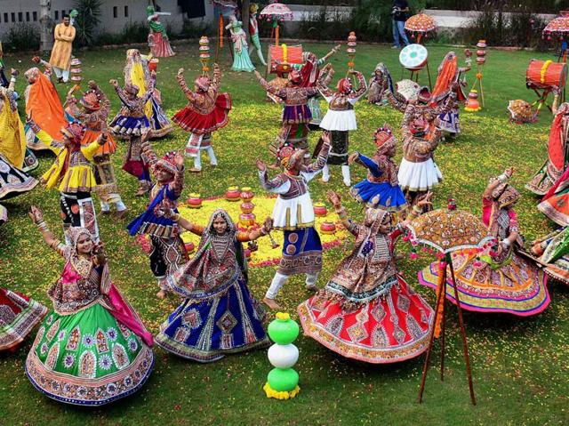How many Garba songs can you think of on your finger tips? No googling allowed. (PTI) How many Garba songs can you think of on your finger tips? No googling allowed. (PTI)