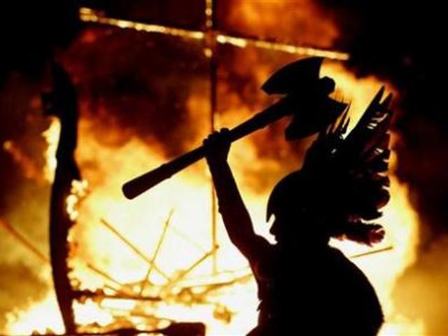 The two ‘mahants’ of Siddhnath Mahadev Temple near Gandhinagar were hacked to death by axe inside the temple.(File photo) The two ‘mahants’ of Siddhnath Mahadev Temple near Gandhinagar were hacked to death by axe inside the temple.(File photo)