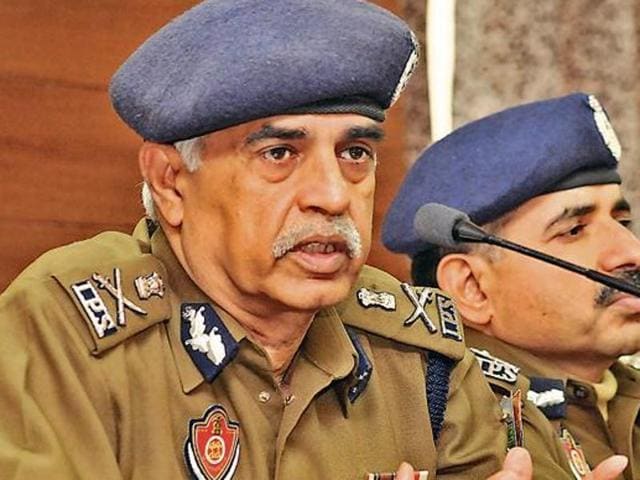 Punjab director general of police (DGP) Suresh Arora(HT File Photo)