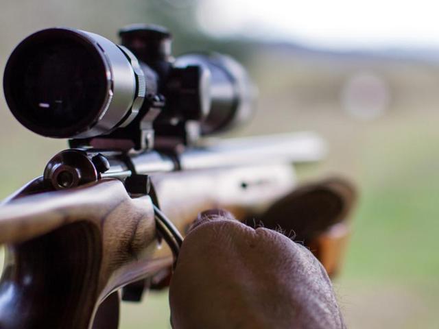 A relative of a former legislator took off with the service rifle of his security guard in Shopian district of south Kashmir.(Shutterstock/Representative image)