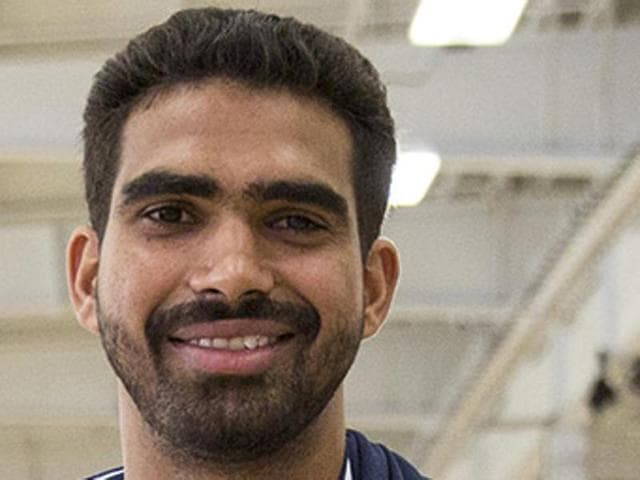 Palpreet Singh Brar (21), winner of the national finals of ACG-NBA Jump — India’s first national basketball talent search programme — will now become eligible for selection in the NBA D League Draft to be held on October 25.(Photo: BFI)