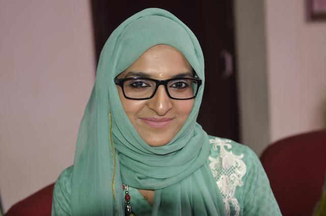 ‘People here are loving and hospitable. I have fallen in love with this country at first sight,’ said Resham Sitara, 31, an M.Phil student. (Keshav Singh/ HT Photo) ‘People here are loving and hospitable. I have fallen in love with this country at first sight,’ said Resham Sitara, 31, an M.Phil student. (Keshav Singh/ HT Photo)