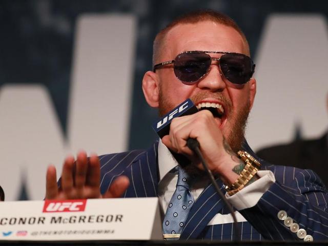 Conor McGregor steals the show at UFC news conference