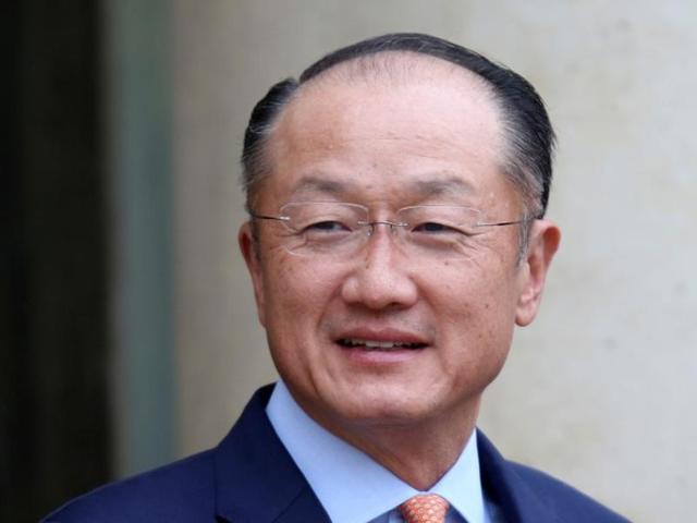 World Bank President Jim Yong Kim arrives at the Elysee Palace in Paris, France.(Reuters File Photo)