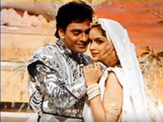 Shahbaaz Khan and Shikha Swaroop played the lead roles in the fantasy drama Chandrakanta.(Youtube) Shahbaaz Khan and Shikha Swaroop played the lead roles in the fantasy drama Chandrakanta.(Youtube)