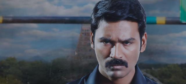 Dhanush looks completely different in this look with a moustache.