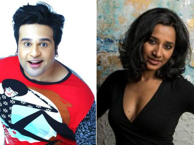 Tannishtha was not amused with the ‘roast’ that she went for on Comedy Nights Bachao, and she wrote a Facebook post to vent her anger after experiencing that the only thing the hosts could ‘roast’ about a dark-skinned actress was “of course her dark skin”.(Twitter/HT Photo)