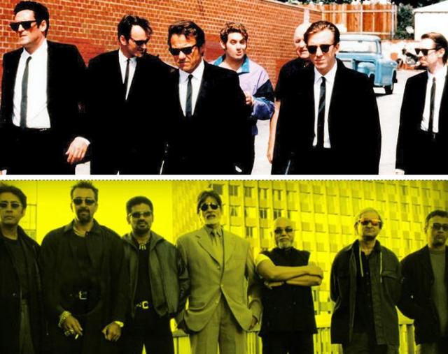 Kaante was a copy of 1998 film Reservoir Dogs.
