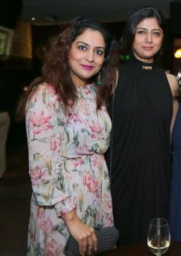 Shweta Kartik with Sonu Wassan. (Raajessh Kashyap/HT)