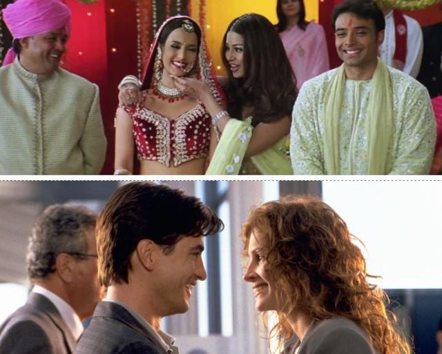 Mere Yar Ki Shaadi hai was copied from My Best Friend’s Wedding.