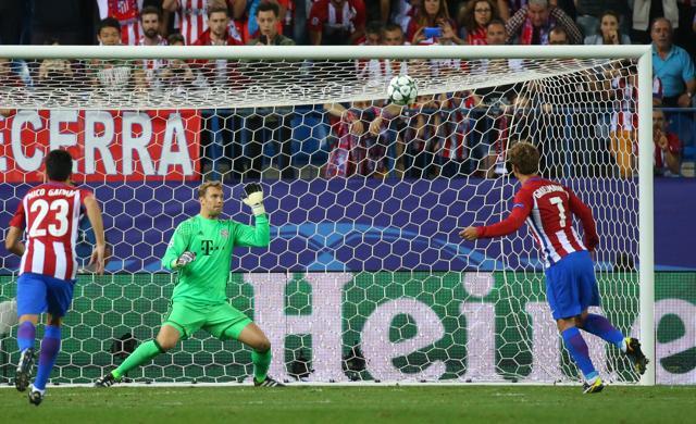 Despite Griezmann’s penalty miss, Simeone insisted the Frenchman will continue to take spot kicks. (REUTERS) Despite Griezmann’s penalty miss, Simeone insisted the Frenchman will continue to take spot kicks. (REUTERS)