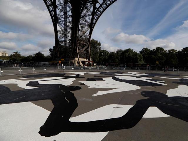 Nuit Blanche, is an annual all-night or night-time arts festival. (AFP) 