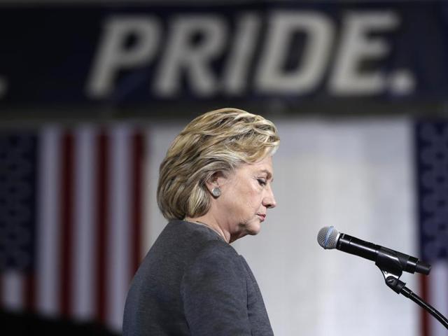 When democratic presidential candidate Hillary Clinton openly blamed Russia for recent US cyber break-ins, Donald Trump wondered whether to blame overseas governments or overweight hackers working from home.(AP file) When democratic presidential candidate Hillary Clinton openly blamed Russia for recent US cyber break-ins, Donald Trump wondered whether to blame overseas governments or overweight hackers working from home.(AP file)