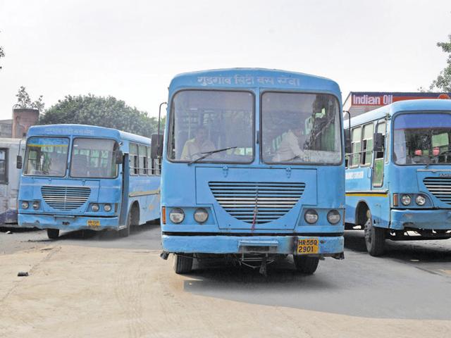 he bus services will connect the new sectors with commercial areas and metro stations.(Parveen Kumar/HT Photo) he bus services will connect the new sectors with commercial areas and metro stations.(Parveen Kumar/HT Photo)