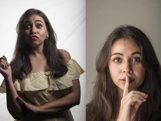 In a YouTube video titled Every Bombay Girl in the World, by BeingIndian, Gagroo played a typical South Mumbai girl complete with the Gijarati-Hindi-English dialect. (Photos:Aalok soni/HT ) In a YouTube video titled Every Bombay Girl in the World, by BeingIndian, Gagroo played a typical South Mumbai girl complete with the Gijarati-Hindi-English dialect. (Photos:Aalok soni/HT )
