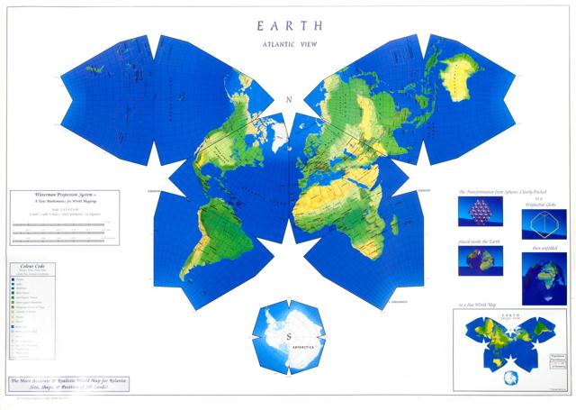 The Waterman World map