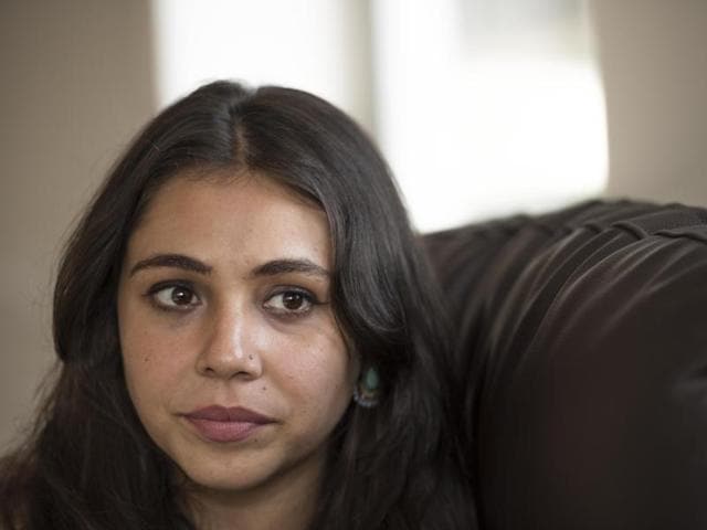Gagroo’s character - Shreya - in The Viral Fever’s Pitchers is self-aware — a stark contrast to her previous work as that chirpy girl. (Photo: aalok soni/ht ) Gagroo’s character - Shreya - in The Viral Fever’s Pitchers is self-aware — a stark contrast to her previous work as that chirpy girl. (Photo: aalok soni/ht )