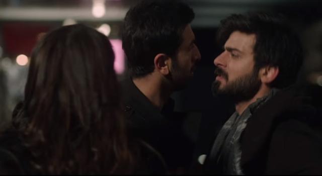 Actor Fawad Khan with actor Ranbir Kapoor in a still from the film Ae Dil Hai Mushkil. Actor Fawad Khan with actor Ranbir Kapoor in a still from the film Ae Dil Hai Mushkil.