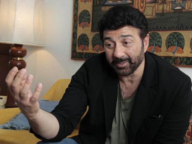 Actor Sunny Deol is all set to launch his son Karan Deol in Bollywood.(Shivam Saxena/HT Photo)