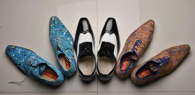 Shoes bought from Barcelona (Photo: Aalok Soni/HT) Shoes bought from Barcelona (Photo: Aalok Soni/HT)