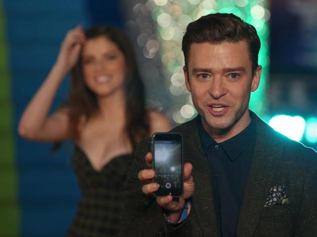 Justin Timberlake also provided an original song for the film, titled Can’t Stop This Feeling. (AFP)