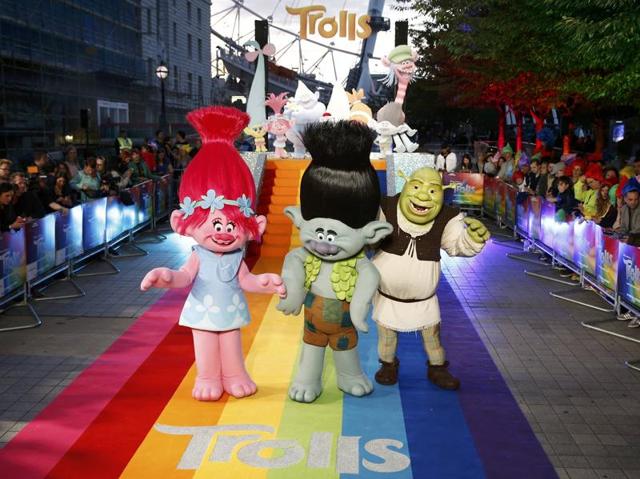Trolls is the 33rd animated feature film by Dreamworks Animation, who have produced hits like the Shrek, How to Train Your Dragon and Kung Fu Panda series. (REUTERS)