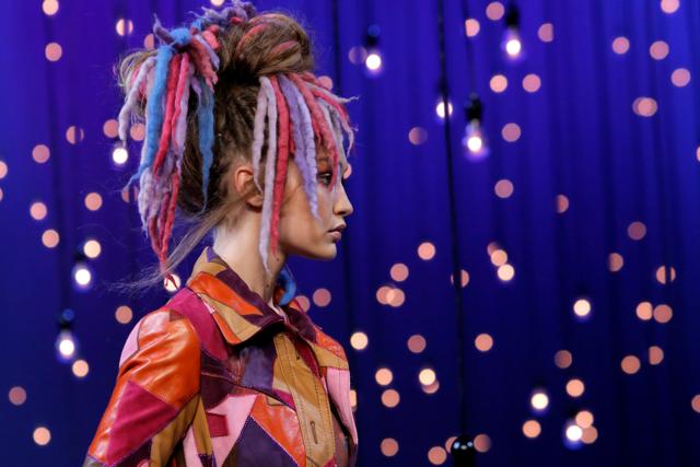 While Marc Jacobs initially defended the use of dreadlocks on white models, he eventually apologised. (REUTERS/Andrew Kelly)