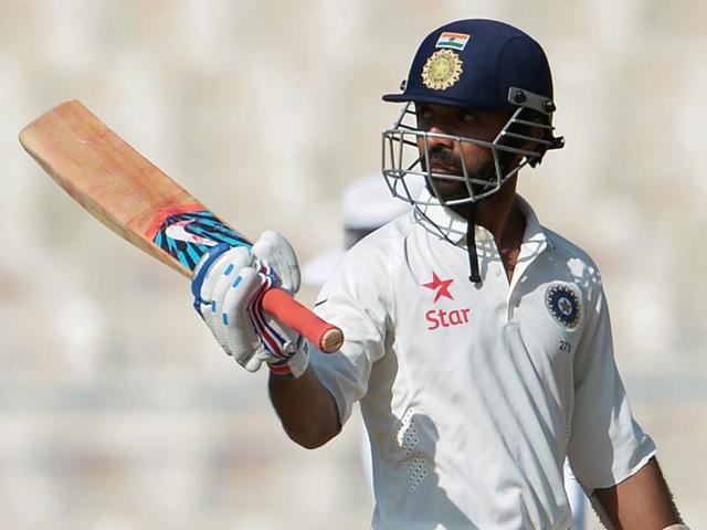 Cheteshwara Pujara of Indian cricket team in action against New Zealand in second test match.(Ashok Nath Dey/HT PHOTO) Cheteshwara Pujara of Indian cricket team in action against New Zealand in second test match.(Ashok Nath Dey/HT PHOTO)