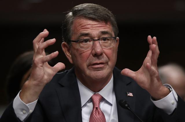 US secretary of defense Ashton Carter testifies before the Senate Armed Services Committee September 22, 2016 in Washington, DC.(AFP)