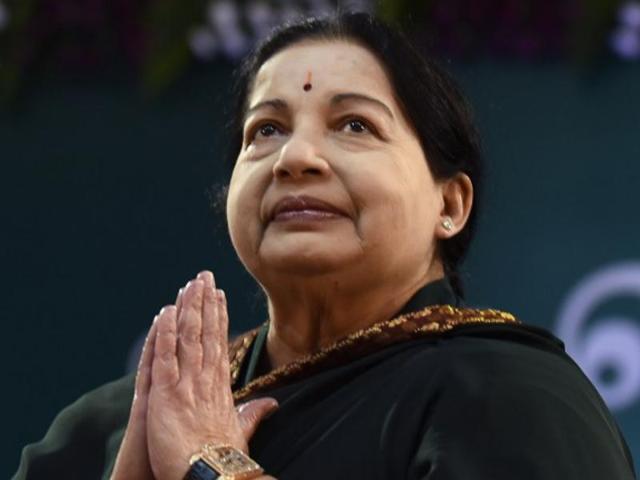 Jayalalithaa, leader of the All India Anna Dravida Munnetra Kazhagam (AIADMK)(AFP Photo)