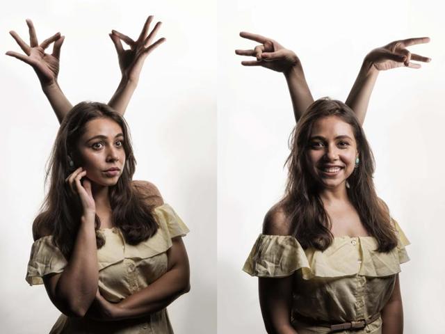 Gagroo is like a real-world version of Geet from Jab We Met (2007; played by Kareena Kapoor) — wide-eyed, animated, the most energetic person in the room. (Photo and imaging: aalok soni/ht ) Gagroo is like a real-world version of Geet from Jab We Met (2007; played by Kareena Kapoor) — wide-eyed, animated, the most energetic person in the room. (Photo and imaging: aalok soni/ht )