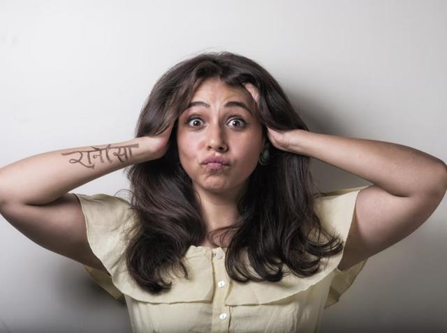 Maanvi Gagroo did bit roles in Bollywood, left Mumbai, and came back right before the web series scene was taking off. Now, she could be the web’s first female star.  (Photo: Aalok SOni/ht ) 