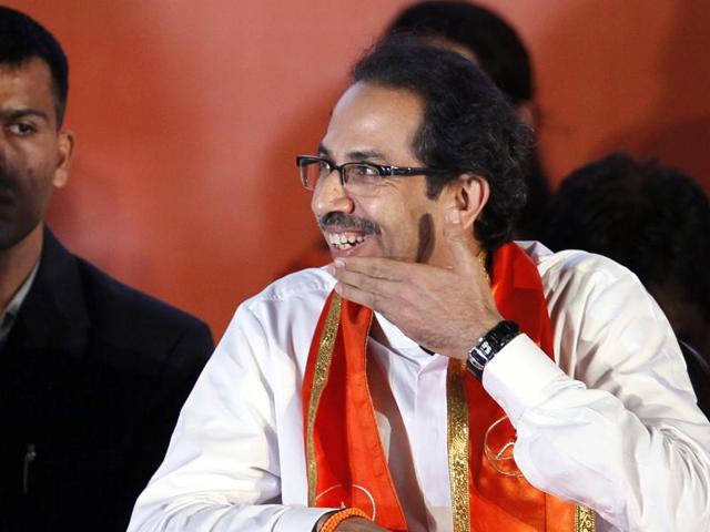 Party chief Uddhav Thackeray, soon after the protest began, had demanded the session to discuss the demands by the community, with special focus on reservation.(HT)