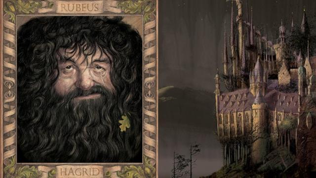 You will also find: Hogwarts gamekeeper, Rubeus Hagrid. (Pottermore)