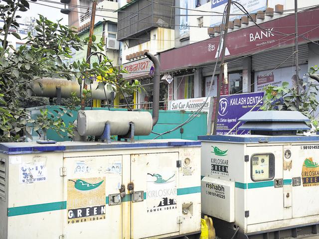 Residents and industrialists have to depend on power backup to use electrical appliances. (SAKIB ALI/HT) Residents and industrialists have to depend on power backup to use electrical appliances. (SAKIB ALI/HT)