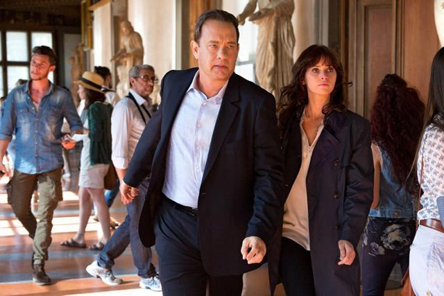 Tom Hanks plays Robert Langdon in the upcoming film Inferno.