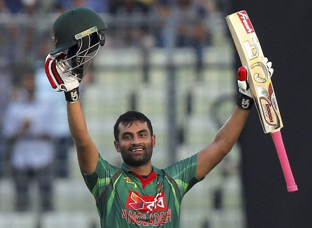 Tamim Iqbal’s seventh ODI century helped Bangladesh post a commanding total for the first time in the series. (AP) Tamim Iqbal’s seventh ODI century helped Bangladesh post a commanding total for the first time in the series. (AP)