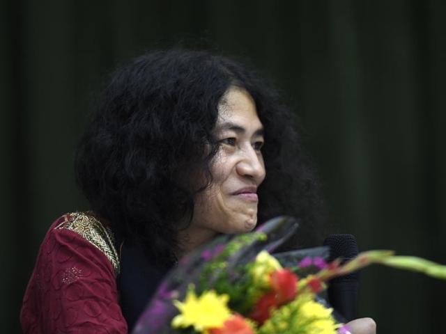 Irom Sharmila wants to meet Prime Minister Narendra Modi to receive “good advice”.(Arvind Yadav/HT Photo)